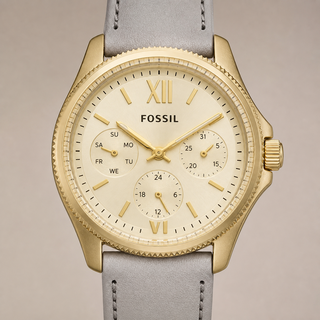 Fossil AM4529 women's watch - macro view