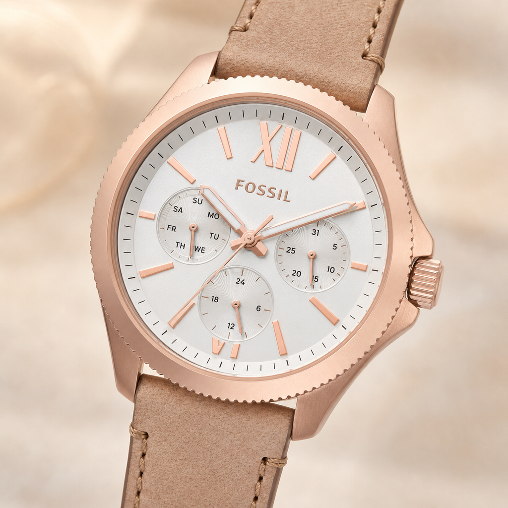 Fossil AM4532 women's watch - macro view