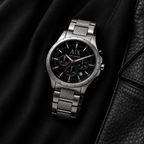 Armani Exchange AX1057 men's watch on black textile