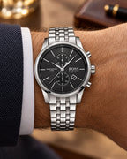 BOSS watch 1513383 worn on wrist