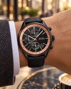 BOSS watch 1513550 worn on wrist