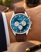 BOSS watch 1513709 worn on wrist