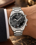 BOSS watch 1513712 worn on wrist