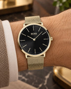 BOSS watch 1513735 worn on wrist