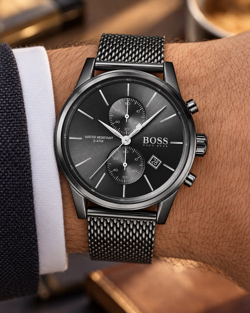 BOSS watch 1513769 worn on wrist