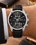 BOSS watch 1513782 worn on wrist