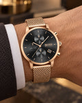 BOSS watch 1513808 worn on wrist