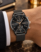 BOSS watch 1513811 worn on wrist