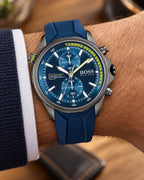 BOSS watch 1513821 worn on wrist