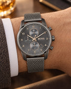 BOSS watch 1513837 worn on wrist