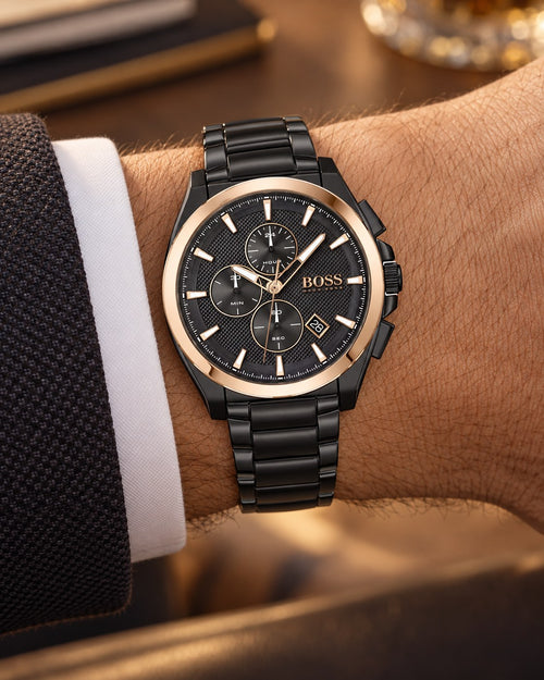 BOSS watch 1513885 worn on wrist