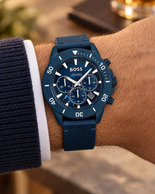 BOSS watch 1513919 worn on wrist