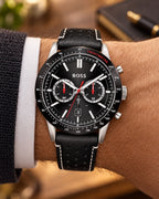 BOSS watch 1513920 worn on wrist