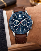 BOSS watch 1513921 worn on wrist