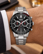 BOSS watch 1513922 worn on wrist