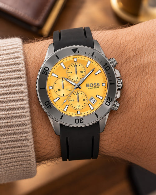 BOSS watch 1513968 worn on wrist