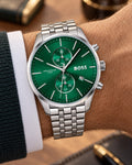 BOSS watch 1513975 worn on wrist