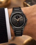 BOSS watch 1514068 worn on wrist