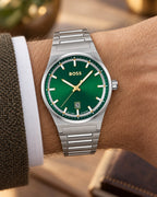 BOSS watch 1514079 worn on wrist