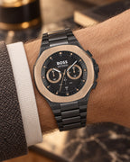 BOSS watch 1514090 worn on wrist