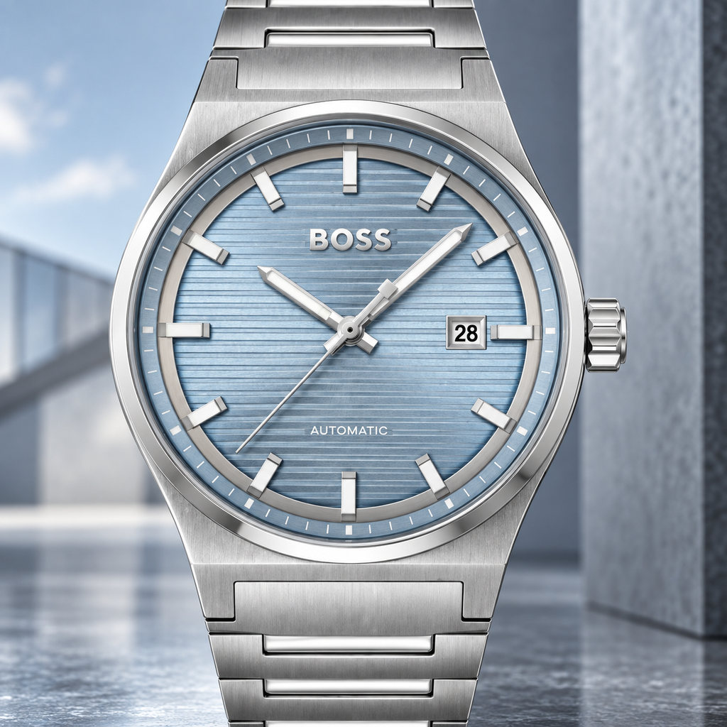 BOSS Candor Automatic 1514118 03 dial macro