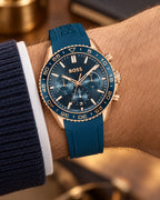 BOSS watch 1514169 worn on wrist
