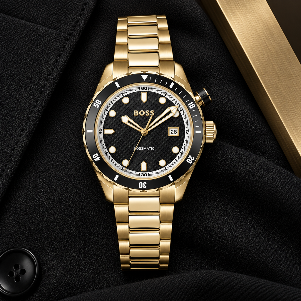 BOSS watch 1514180 – 04 luxury flatlay