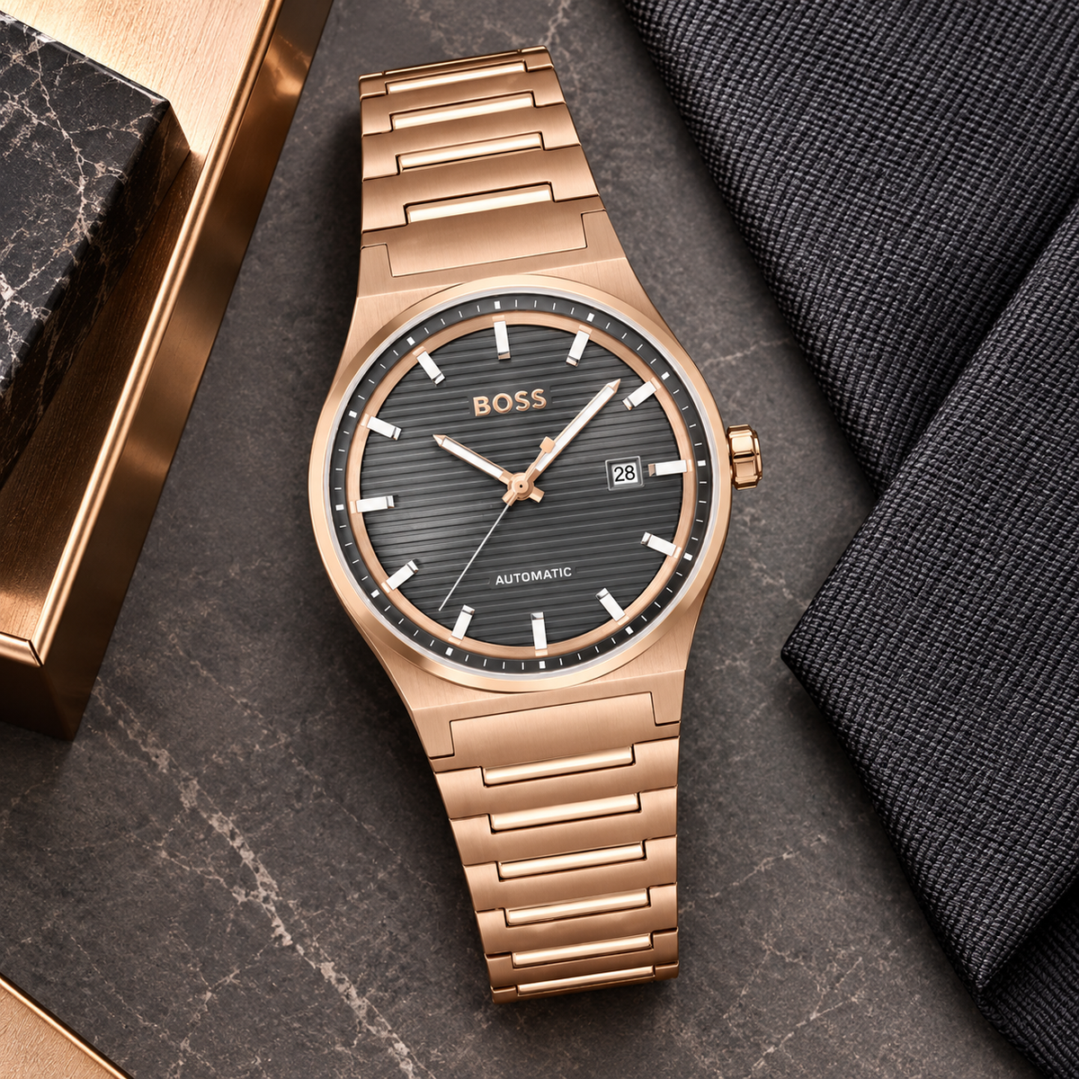 BOSS Candor Automatic 1514185 04 flatlay