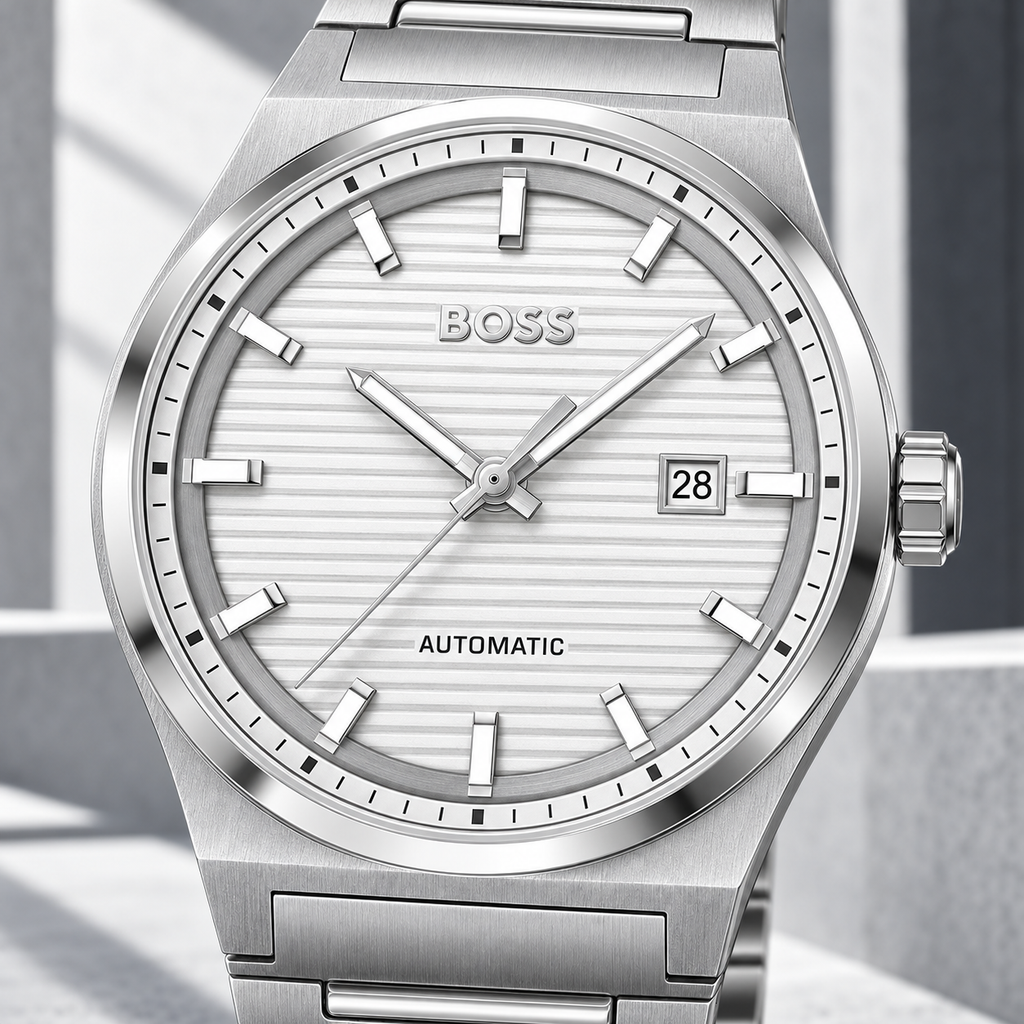 BOSS Candor Automatic 1514186 03 dial macro