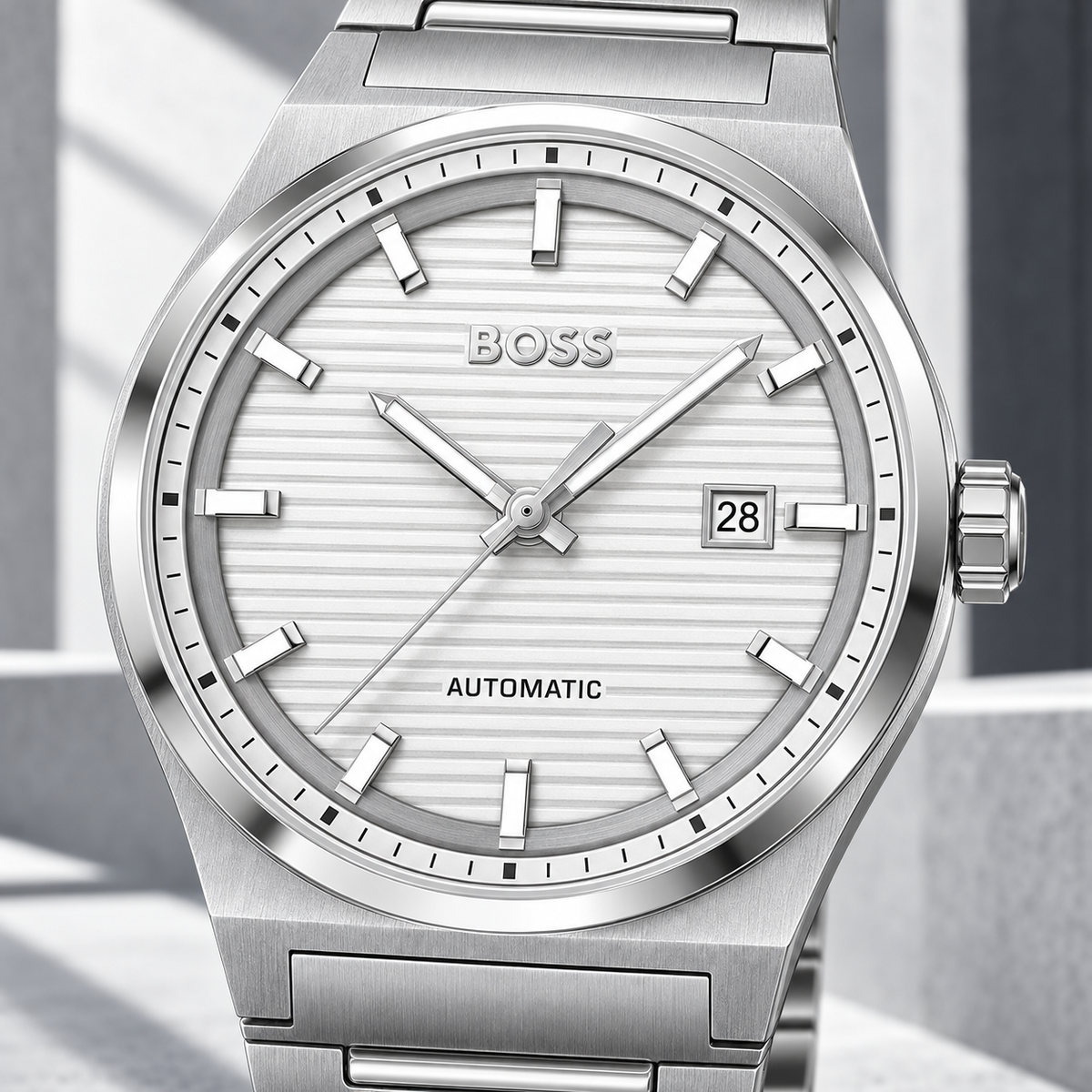 BOSS Candor Automatic 1514186 03 dial macro