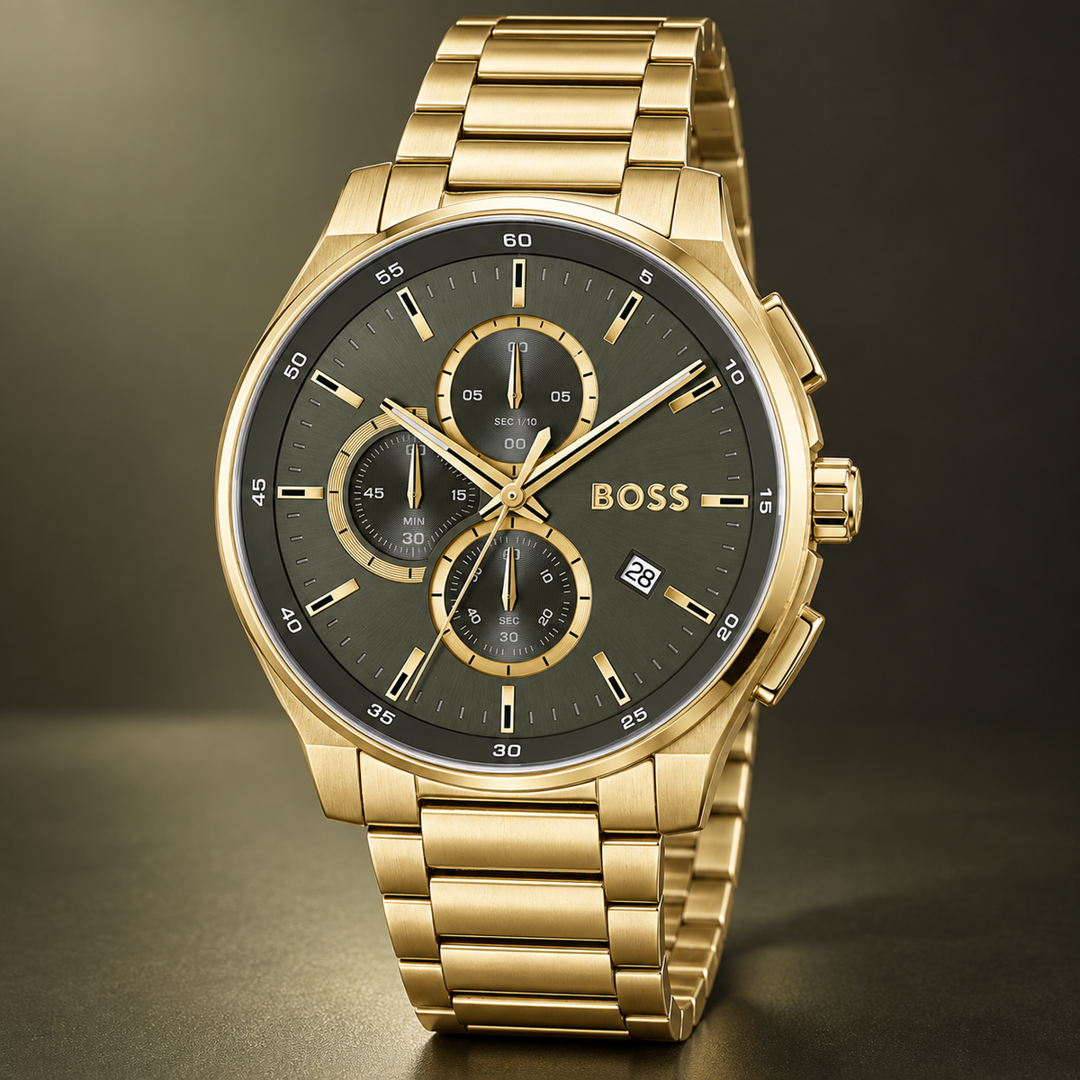 BOSS Peak 2.0 Men's Chronograph Watch studio hero view