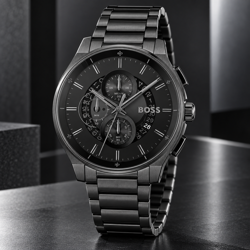 BOSS Peak 2.0 Men's Chronograph Watch studio hero view