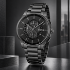 BOSS Peak 2.0 Men's Chronograph Watch three-quarter catalog view