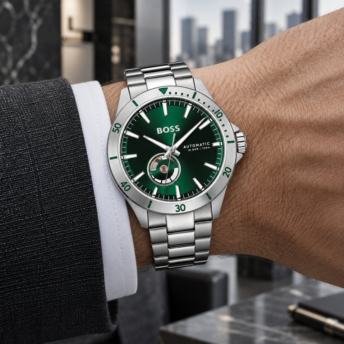BOSS Troper Automatic 1514200 01 wrist