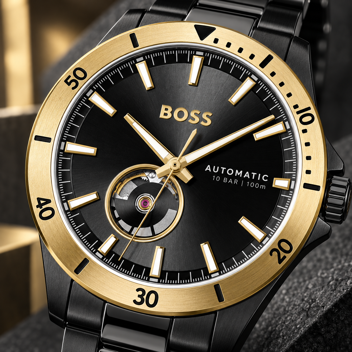 BOSS watch 1514203 – 03 dial macro