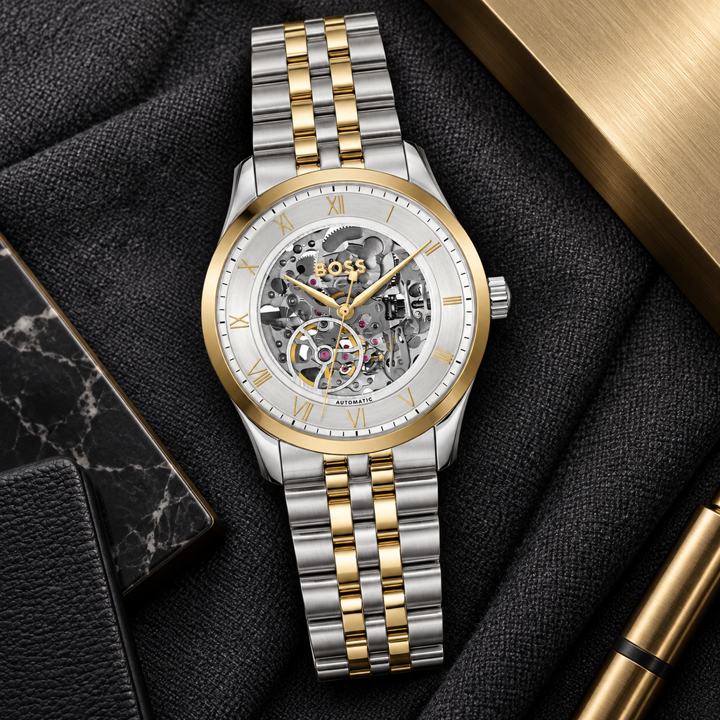 BOSS watch 1514237 – 04 luxury flatlay