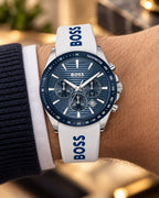 BOSS watch 1514238 worn on wrist