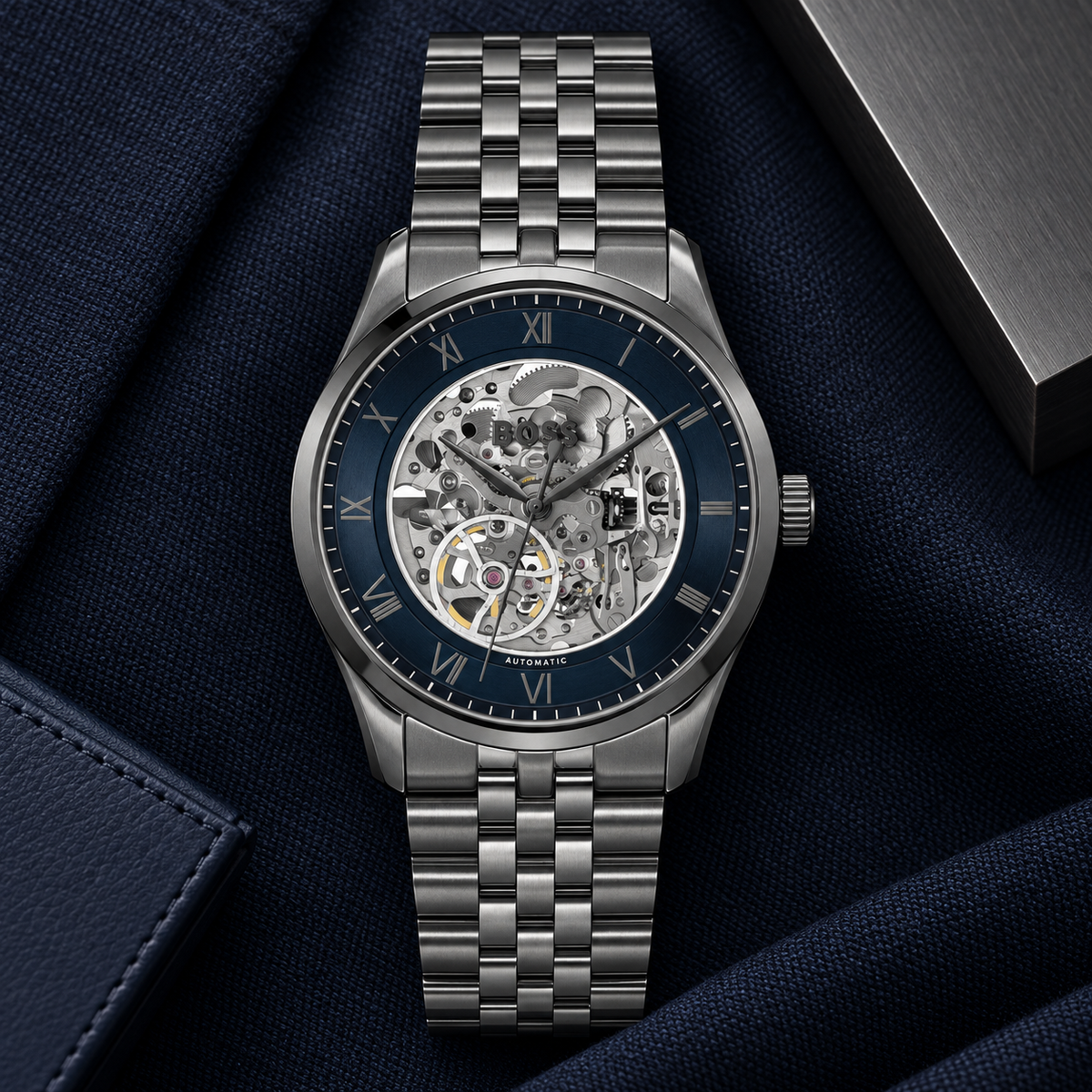 BOSS watch 1514254 – 04 luxury flatlay