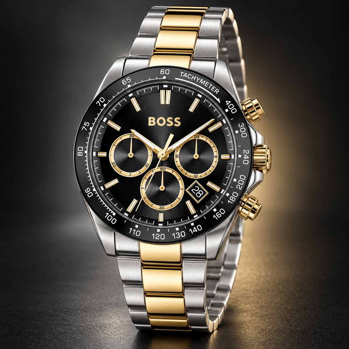 BOSS Hero 2.0 Men's Chronograph Watch studio hero view