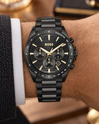 BOSS watch 1514291 worn on wrist