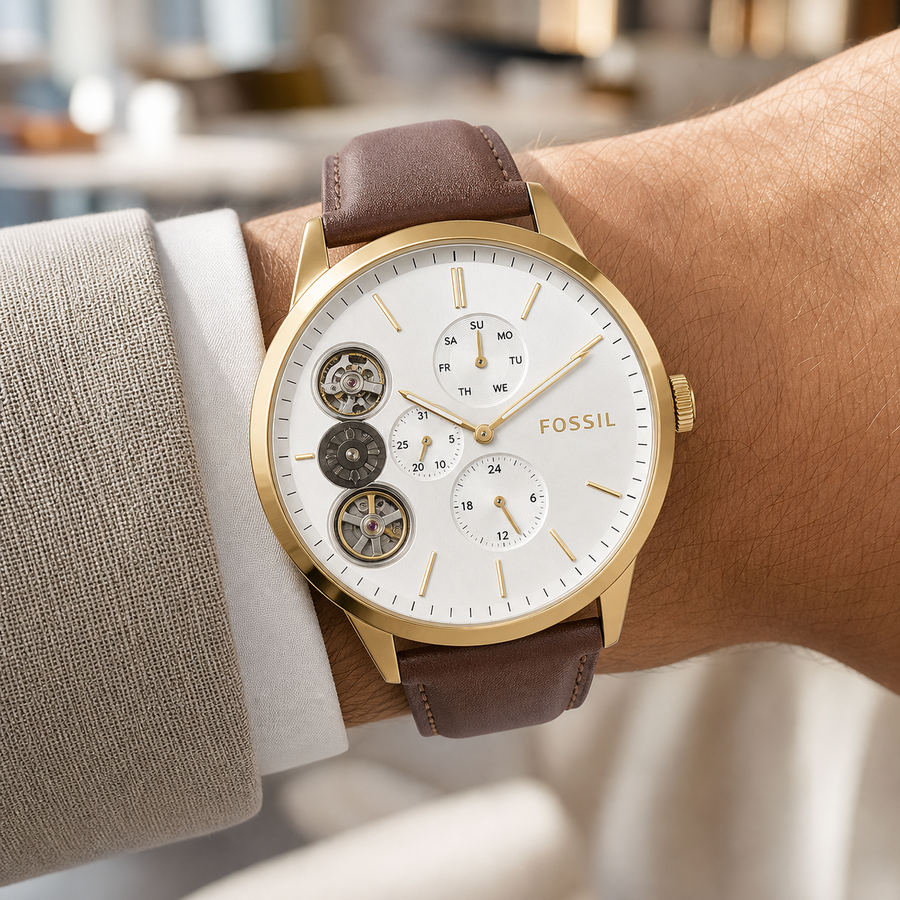 Fossil BQ2218 watch - wrist view