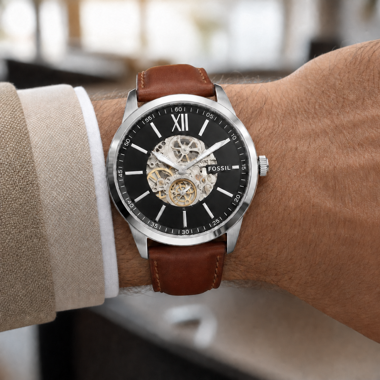 Fossil BQ2270 watch - wrist view