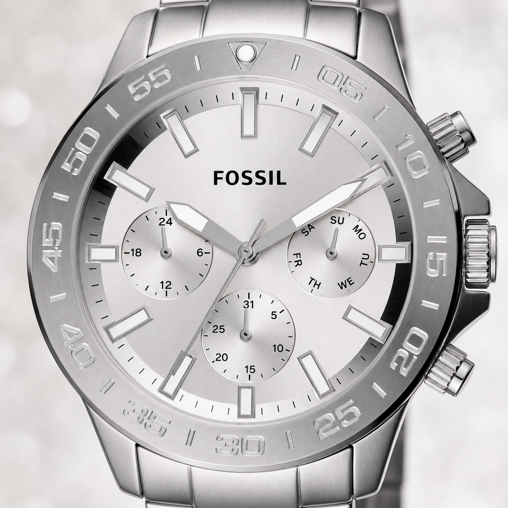 Fossil BQ2490 watch - macro view