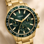 Fossil BQ2493 watch - macro view