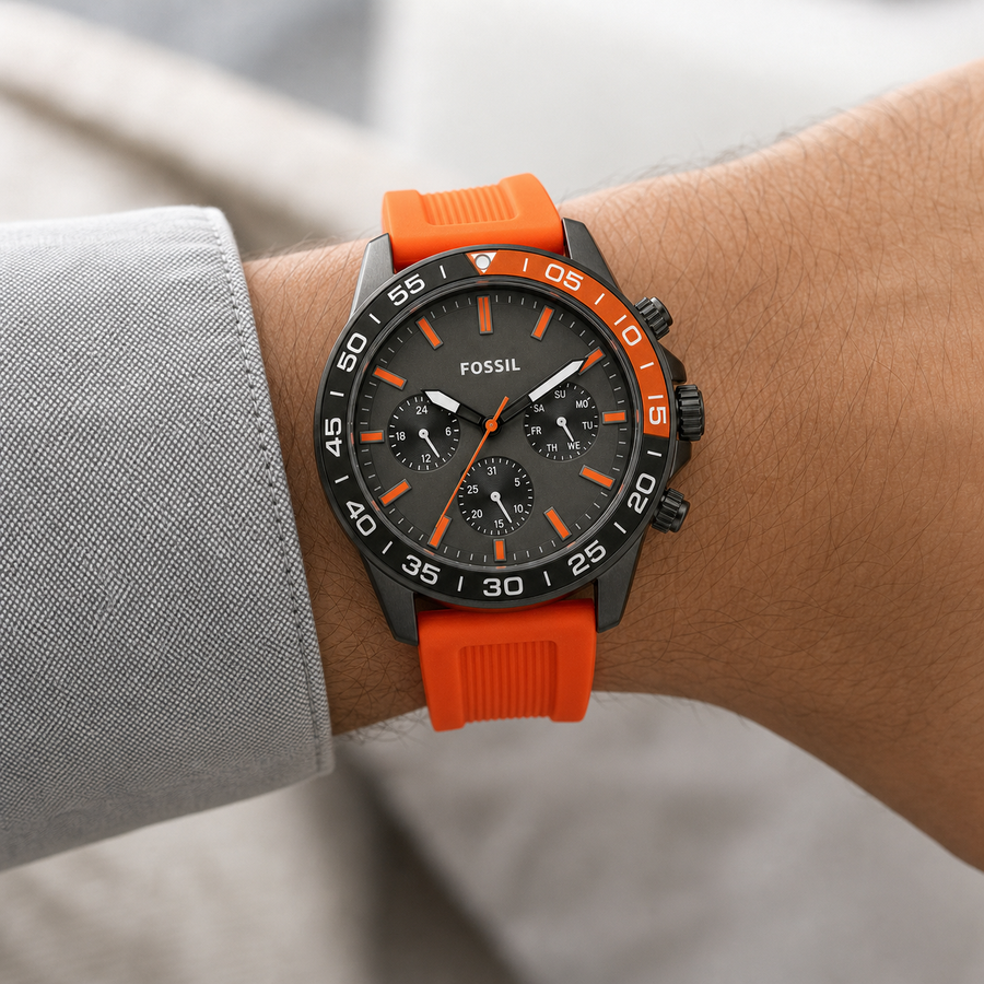 Fossil BQ2500 watch - wrist view