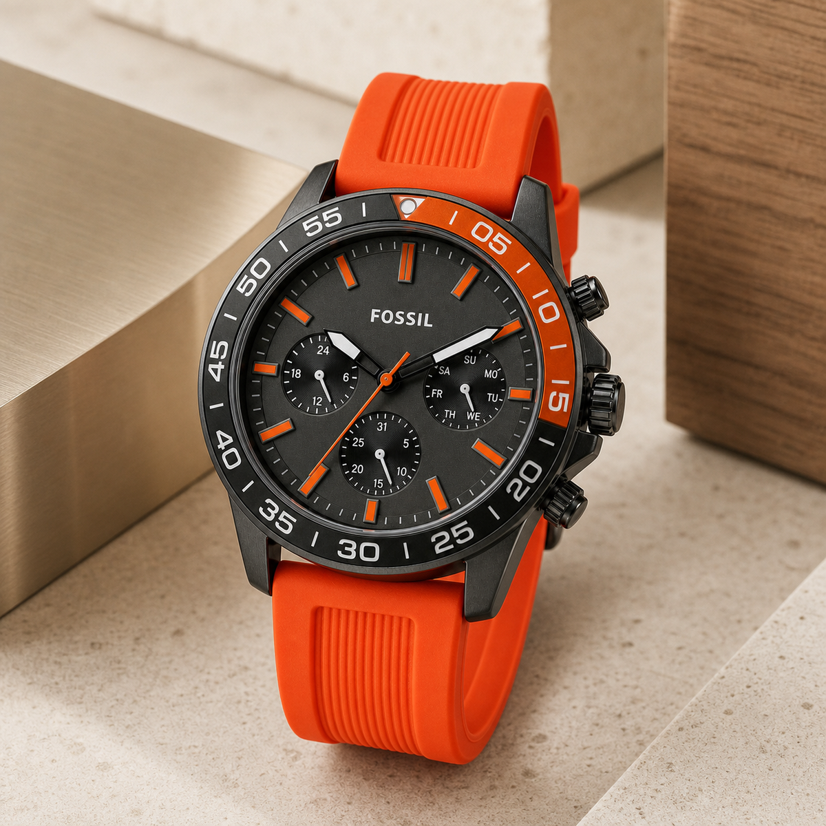 Fossil BQ2500 watch - architectural view