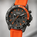 Fossil BQ2500 watch - macro view