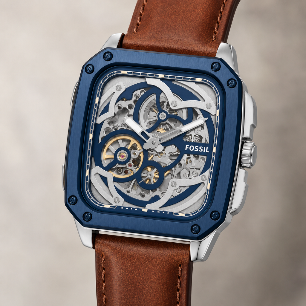 Fossil BQ2571 watch - macro view