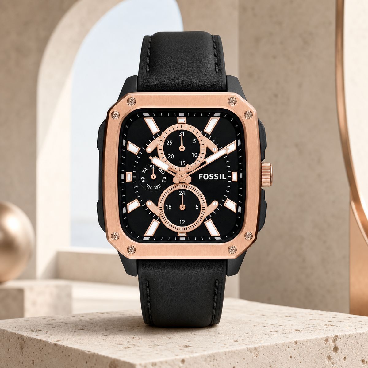 Fossil BQ2654 watch - architectural view