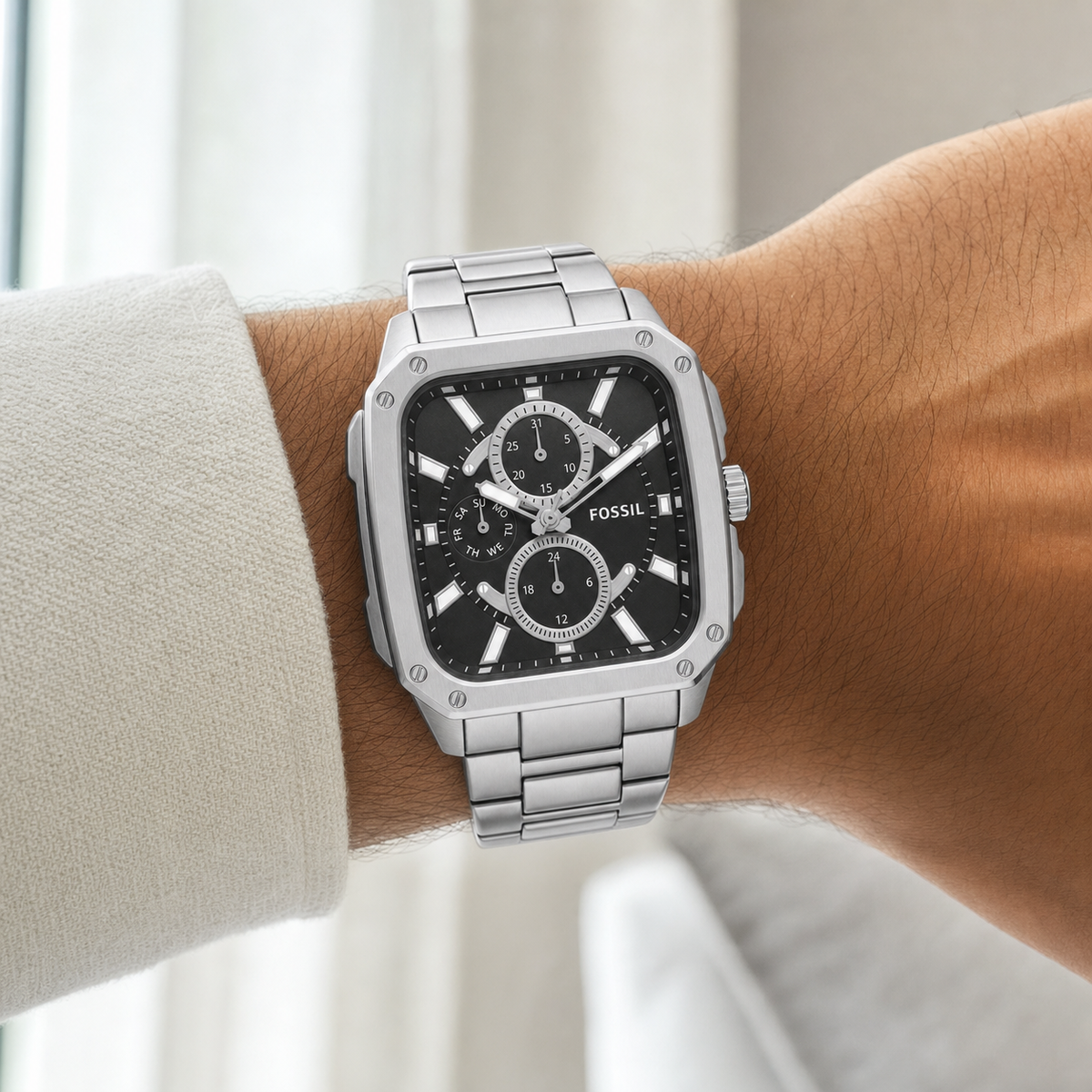 Fossil BQ2655 watch - wrist view